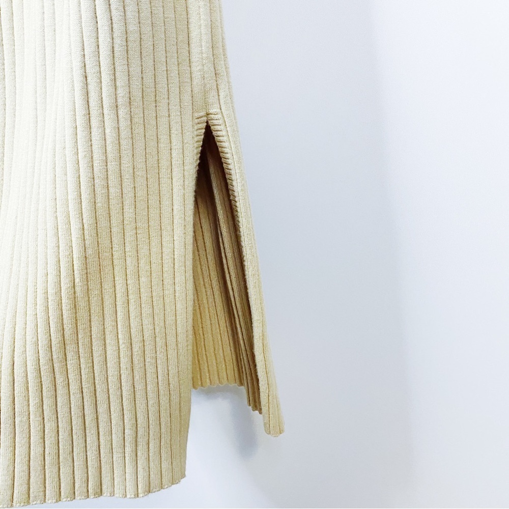 Wayf - Tan Ribbed Dress - Picture 6 of 6